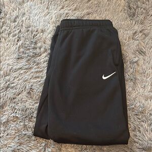 Nike Club Sweatpants Black with White Logo